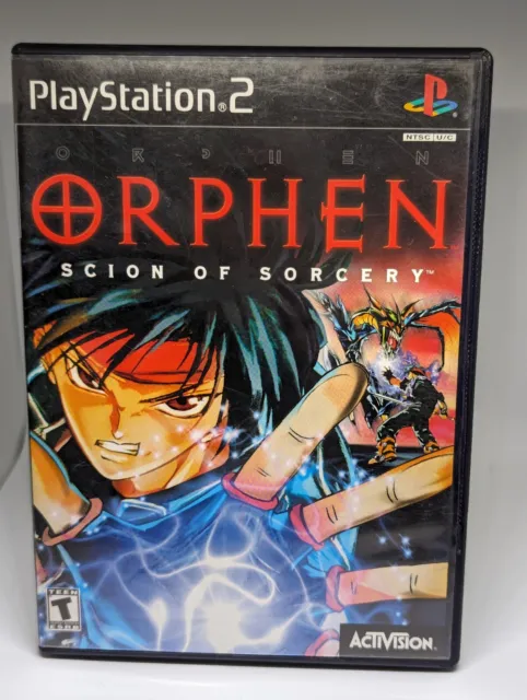 Orphen: Scion of Sorcery (Sony PlayStation 2, 2000) - Complete CIB, TESTED WORKS