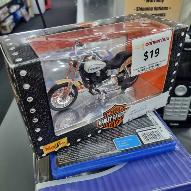 Maisto Harley Davidson 1:18 2002 FXDL Dyna Low Rider Collector Edition