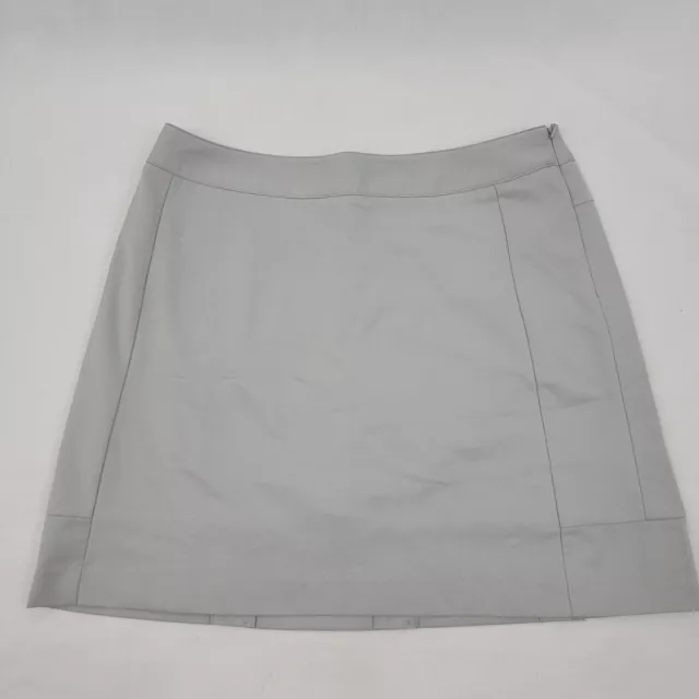 ADIDAS Womens 4 Skort Skirt Shorts Climacool GRAY Tennis Golf Athletic