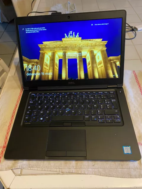 Dell Latitude E5480 Batt neuve Autonomie 9 h, Office 2019 (Word, Excel,...)