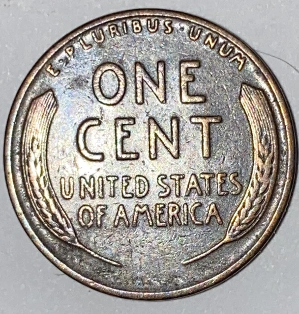 1 US Lincoln Wheat Cent Penny Roll 1931-S/1909 VDB BU+ RD (50 Coins) Old Vintage 5