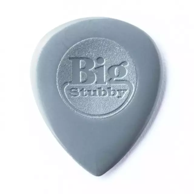 Jim Dunlop Nylon Big Stubby 2mm Guitar Plectrums, 6-Pack