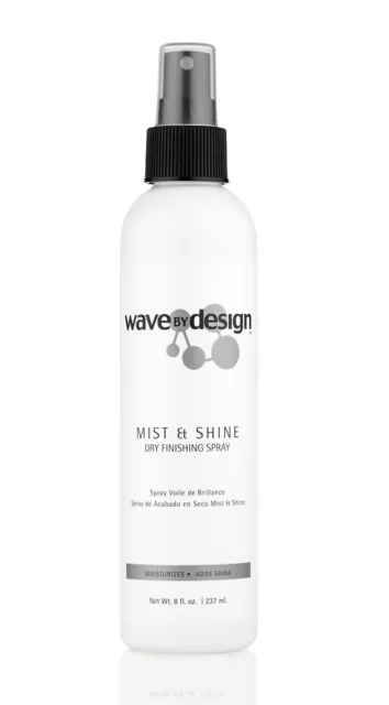 Design Essentials Wave by Design Mist & Shine Dry Finishing Spray 8oz