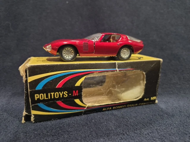 POLITOYS ALFA ROMEO Giulia 1600 Canguro con caja de colección