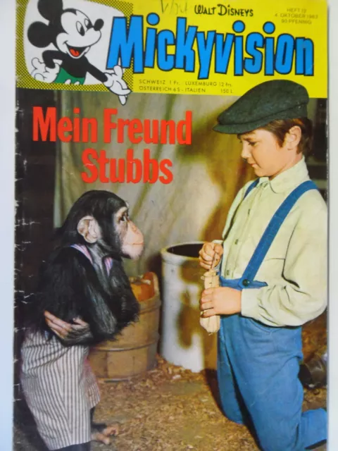 Mickyvision -  Mein Freund Stubbs  Nr.12  (1963)  Walt Disneys   Zustand 2