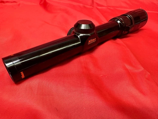 Vintage Nikon 1.5-4.5X20 Rifle Gloss Scope Duplex Reticle Variable