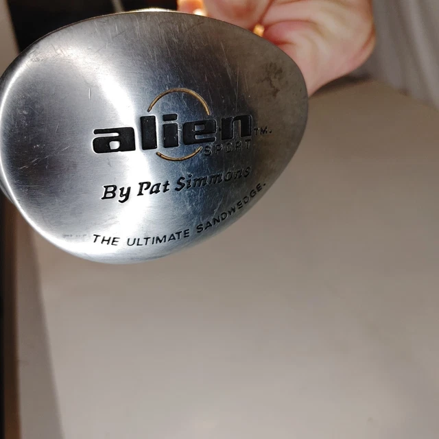 PAT SIMMONS ALIEN Sport The Ultimate Sand Wedge Sand Wedge SW Wedge RH ...