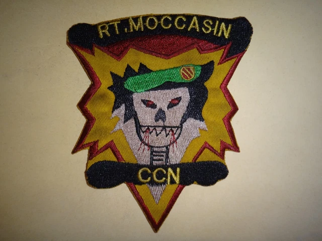 VIETNAM WAR US 5th Special Forces Group MACV-SOG RT MOCCASIN CCN Patch ...