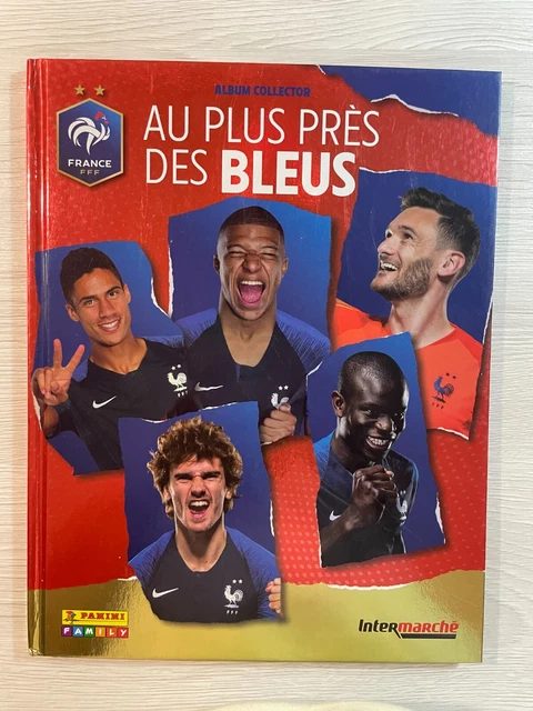 Album FOOT PANINI Au plus pres des bleus 2020 COMPLET Collector