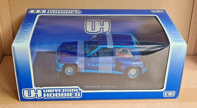 Renault 5 Turbo Bleu Metallique - Universal Hobbies Uh 4521 - Etat Neuf 1/18