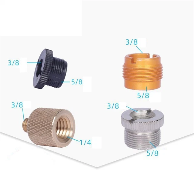 Adattatore microaccessori adattatore a vite per supporti microfono e treppiedi