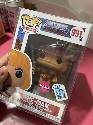 flocked he man funko