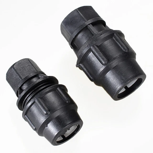 Connettore in PP per tubo d'acqua da 20 mm, connettore a morsetto per