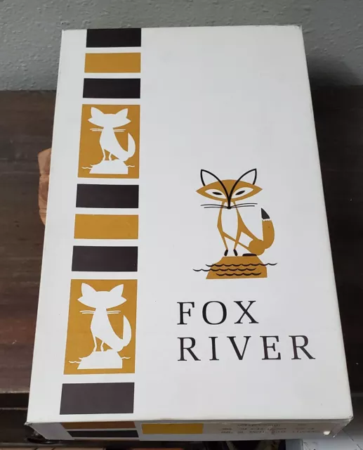 Vintage FOX RIVER Unwatermarked Paper IN ORIGINAL BOX 25% Cotton 500 Count Artic