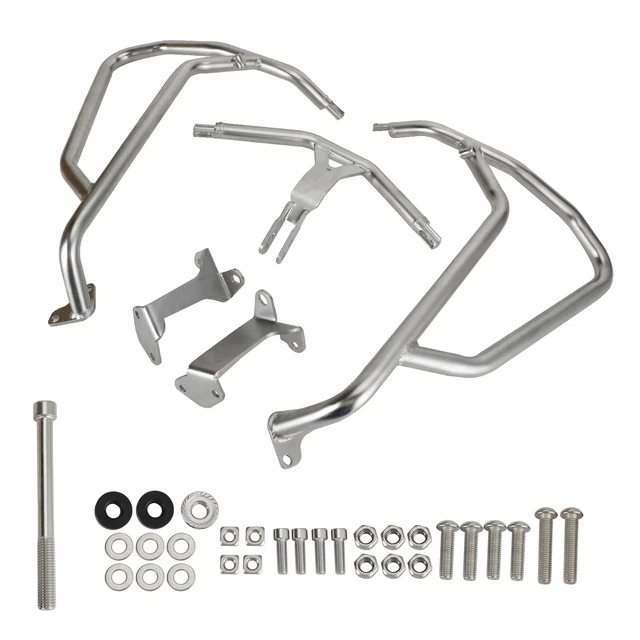 Bumper Engine Protection Guard Crash Bar Silver Fit For Honda Crf 1100L 20-22 T8