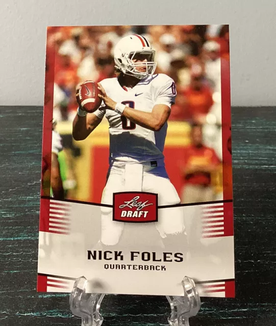 2012 Leaf Draft - Red #37 Nick Foles (RC) Philadelphia Eagles