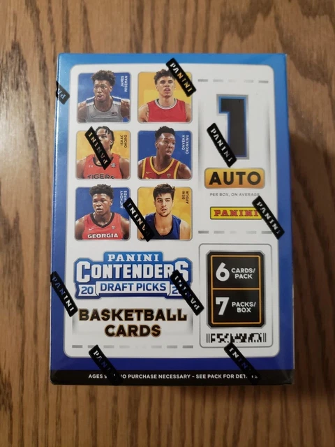 2020 PANINI CONTENDERS DRAFT PICKS 🏀 SEALED BLASTER BOX 1 AUTO avg*FREE SHIP
