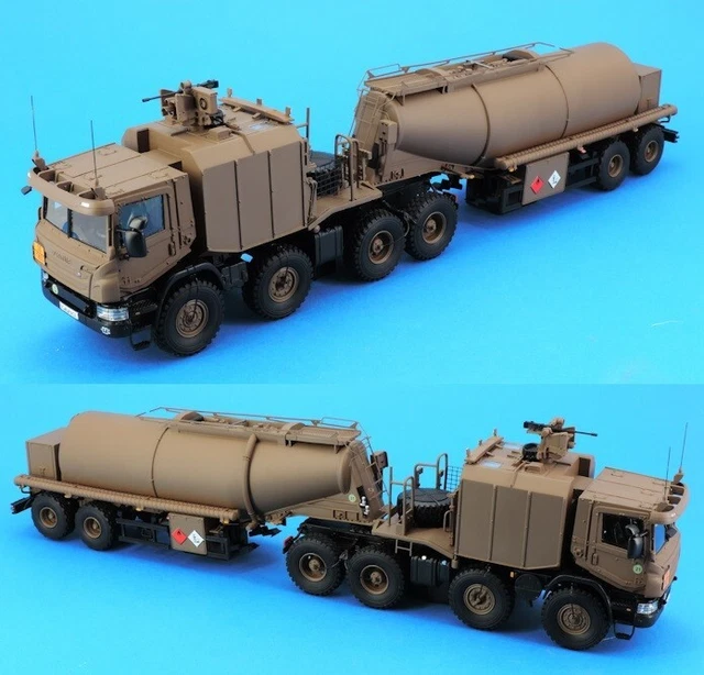 Maquette Montée Scania Carapace 1/48 – Camion Master Fighter – Kit Camouflage Scorpion
