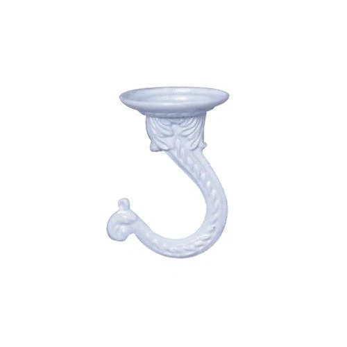 Ceiling Plant Hook, White, Jumbo, 3 Pack