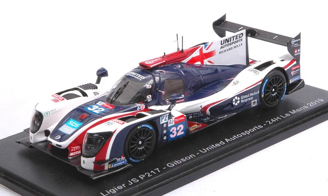 SPARK-MODEL S5818 Scale 1/43 | LIGIER JS P217 GIBSON TEAM UNITED AUTOSPORTS N 32 5th 24h LE MANS
