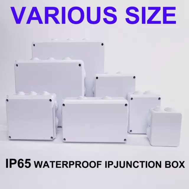 Ip55Ip65 Waterproof Industrial Adaptable Cctv Pvc Ip Junction Box Outdoor Indoor
