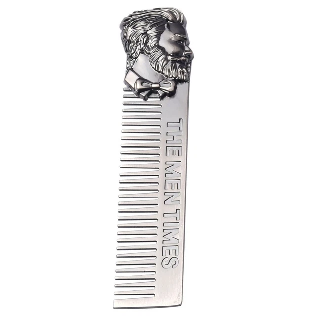 Peigne Portefeuille Peigne Pour Hommes Peigne À Cheveux Pour Hommes Métal