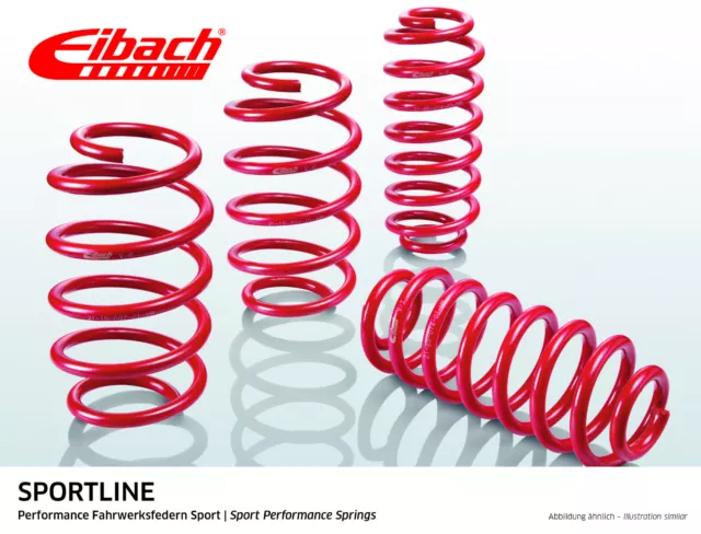 Eibach Lowering Springs Sportline for Audi A3 (8V) Incl. S3/RS3 20-25/15-20mm