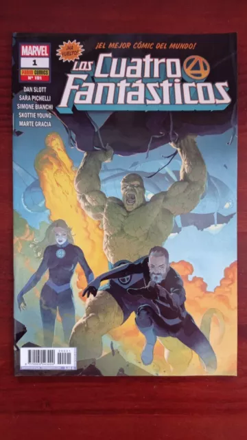 Cómic LOS 4 FANTÁSTICOS MARVEL vol 1, nº 101 (Panini Comics)