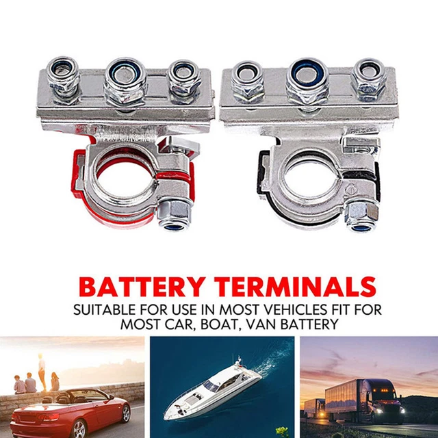 UNIVERSAL CAR TRUCK Battery Terminal Disconnect Positive Negative