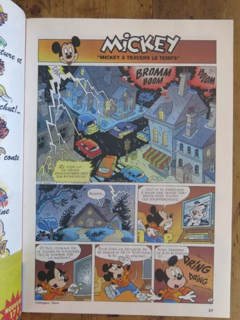 Le Journal de Mickey N°2209. Mon journal a 60 ans. Etat neuf, sous blister 3