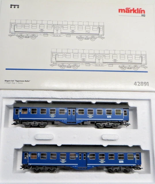 Couplage De 2 Wagons Plats à Essieux Avec Chargement De Bois DB Ep III Marklin 1  L En R 44 Pageid 185 I 7607