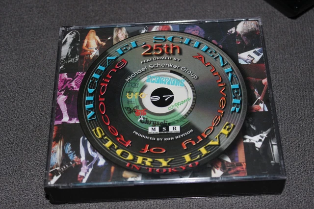 THE MICHAEL SCHENKER STORY LIVE 25TH ANNIVERSARY 2 CDs TOP MSG,Ufo