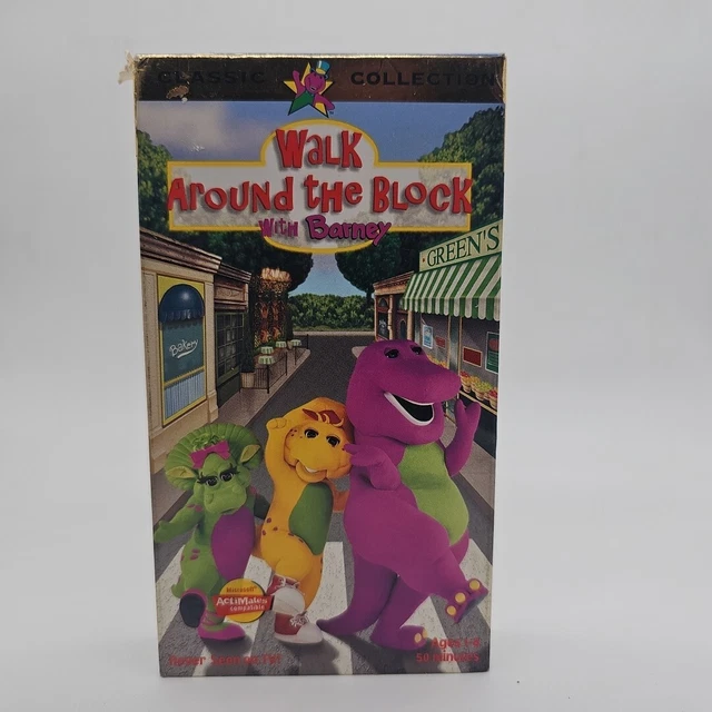 BARNEY - WALK Around the Block with Barney (VHS, 1999) £9.24 - PicClick UK