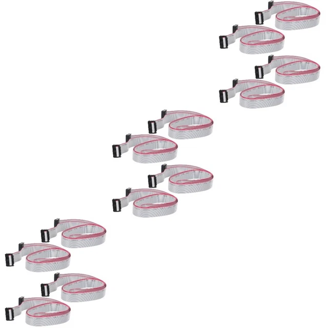 12 pcs IDC Connector Flat Ribbon Cable Connector IDC Wire Flat Ribbon