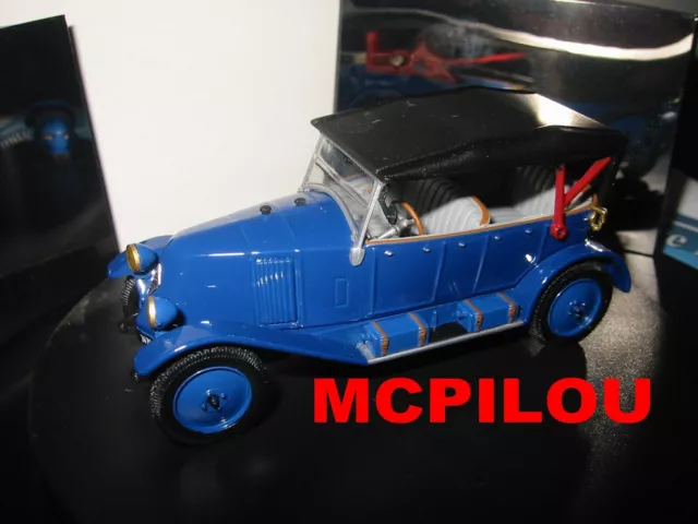 UNIVERSAL HOBBIES RENAULT TYPE NN 1927 BLEU  au 1/43°.