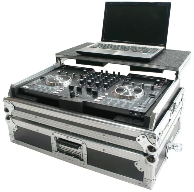 Harmony DJ HCNVLT Flight Glide Laptop Stand Road DJ Custom Case fits Numark NV