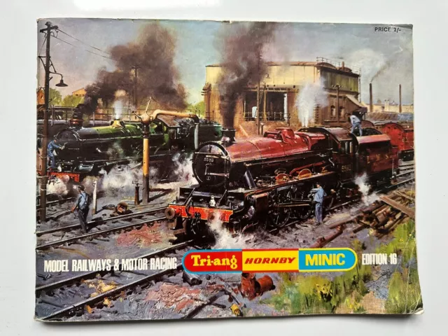 Tri-ang Hornby Minic Catalogue Edition 16 with Price List - 1970