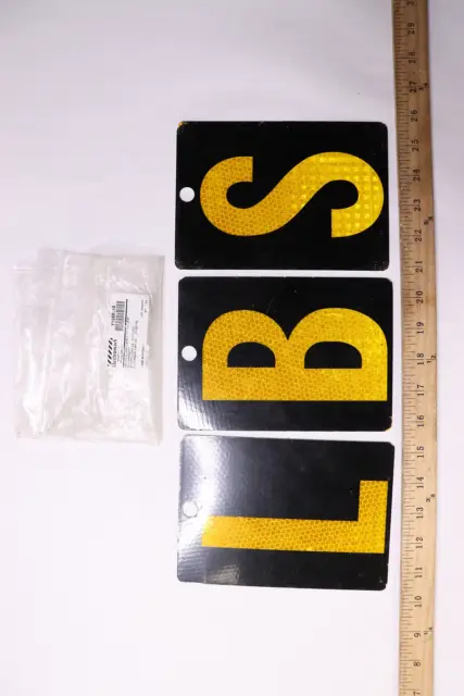 Electromark L, B, S Letter Signs