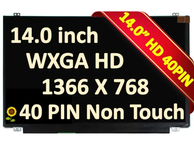 New 14" WXGA Laptop LED LCD screen for HP elitebook folio 9470M