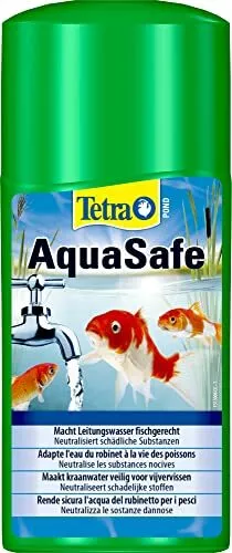 Tetra Pond AquaSafe Rende l'Acqua del Rubinetto Sicura per I Pesci Protezione...