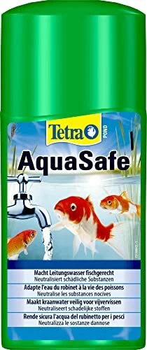 Tetra Pond AquaSafe Rende l'Acqua del Rubinetto Sicura per I Pesci Protezione...