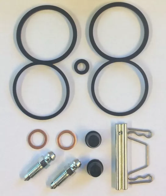 Rear Brake Caliper Seals Repair Rebuild Kit & Pins SRAD GSXR600 GSXR750 92-03