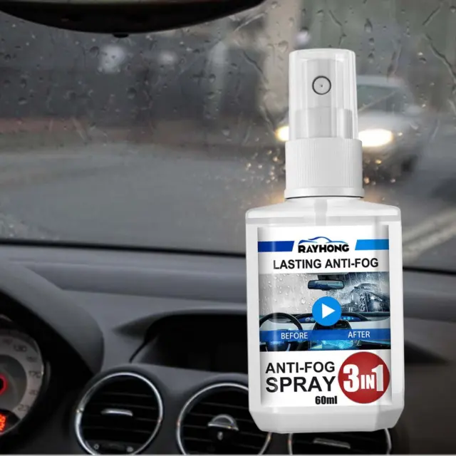 Anti-buée Sray 2 oz prévention du brouillard pour pare-brise de voiture
