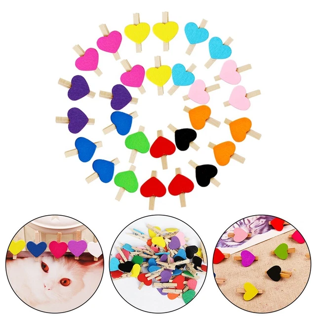 Wooden Clips Perfect for Dollhouse Displays & Decor