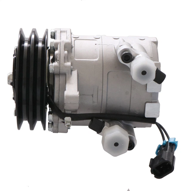 12V 2PK TM-08 A/C Compressor 6733655 For Bobcat T200 T250 T300 T320 T180 T190