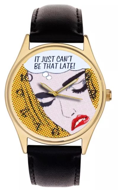 Orologio Da Polso Roy Lichtenstein Pop Art Icone Arricciate Labbra Ben Day Dots Da Collezione