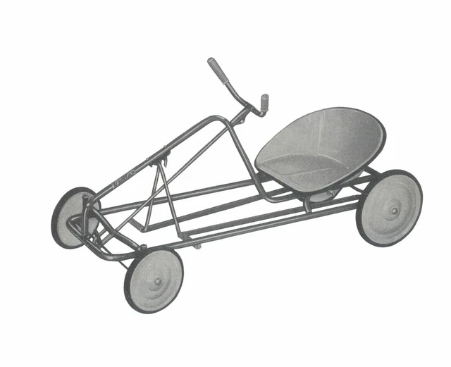 VINTAGE 1962 KETTLER Kettcar Pedal Car £524.50 PicClick UK
