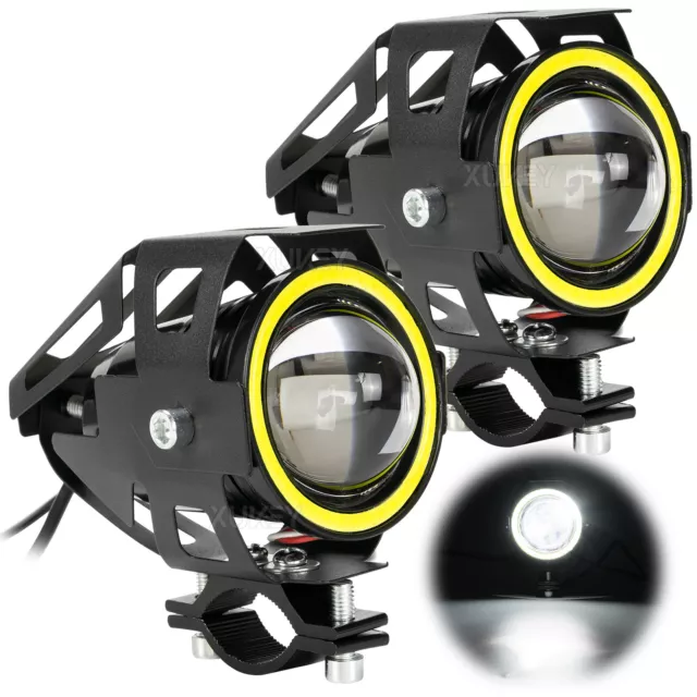 Angel Eye Halo DRL fari moto fari da lavoro fendinebbia 2