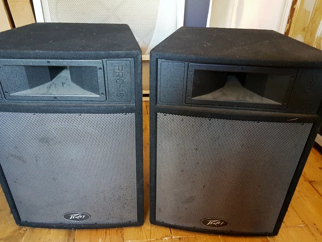Peavey pro 15 best sale speakers
