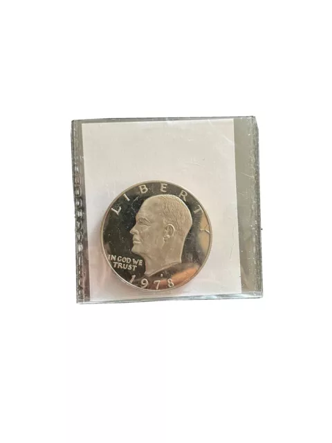 1978  Eisenhower Silver Dollar Mint Condition